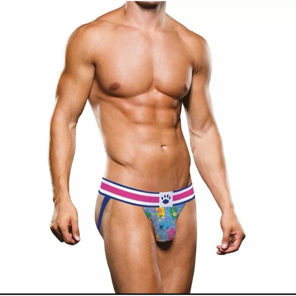 🦋B2G1🦋PROWLER Men’s BEACH BEARS Pattern Jock Strap Exposed Open Back Underwear